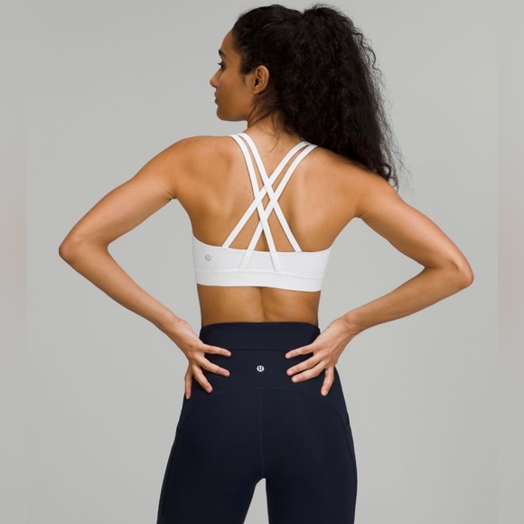 lululemon athletica Other - Lululemon Energy Sports Bra Strappy Back Activewear Athleisure Workout Size 12